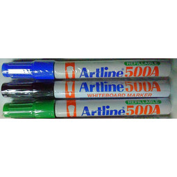  Art Line 500A Marker Pen Pack (4x Blue, 4x Green, 4x Black)